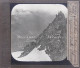 Rare Chamonix 1868 * Les Grands Mulets, Cabane Sylvain Couttet Et 1ère Cabane De 1853 * Plaque Verre Bisson - Glasplaten