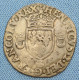 France • Douzain Aux Croissants 1551 B • Henri II • Rouen •  Dy# 997 •  [24-673] - 1547-1559 Henry II