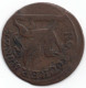 Rostock-Stadt 3 Pfennig 1824 A.S. (Cu.) Greif Zwei Flügel RS Dezentiert 50% Kopfstehend, Kunzel: 319, S/ss - Small Coins & Other Subdivisions