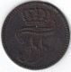 Meckl.-Schwerin Friedich Franz II. (1842-1883) 3 Pfennig 1852 A. (Cu.), Jaeger 56, AKS 48, Ss - Petites Monnaies & Autres Subdivisions