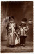 FOTOGRAFIA D'EPOCA - OLD PHOTO - COPPIA BAMBINI IN COSTUME - FOTOGRAFIA GALLARATESE MAMINI - Vedi Retro - Anonyme Personen