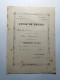 1893 Première Place En Etude Lycée De VESOUL (Haute-Saône 70) Académie BESANCON UNIVERSITE DE FRANCE élève RAPENNE - Diploma & School Reports