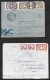 INDOCHINE. 5 Devants D'enveloppes (envelopes Fronts) Ayant Circulé. - Cartas & Documentos