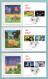 FDC France 2005 - Héros De Jeux Vidéo YT 3842/3851- Prince Of Persia, Les Sims, Adibou Laura Croft, Mario, Spyro - Paris - 2000-2009