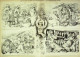 La Caricature 1881 N°  85 Baigneurs & Buveurs D'eau Des Vosges Loys Bains De Mer Cocoteville Bach - Magazines - Before 1900