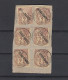 Colonie Française DIEGO-SUAREZ N° Y&T 14 Sur Fragment De 6 Timbres Oblitérés - Used Stamps