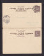 1904 - 1 P. Doppel-Ganzsache (P 13) Ab Wellington Nach Deutschland - Brieven En Documenten