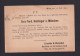 1891 - 2 Kr. Gansache Mit Vordruck 2...Meerschaum... Fabrik" - Ab Neubau/Wien - Tabaco