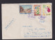 1961 - Mischfrankatur Auf Luftpost-Brief Ab Pyongyang Nach Leipzig - Corea Del Norte