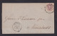 1866 - 1 1/4 Sch. Auf Brief Ab BURG (Fehmarn) Nach Neustadt - Schleswig-Holstein