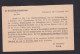 1917 - 3 Pf. Dienst-Frage-Ganzsache "Statist. Landesamt" (DPB 38/02F) Ab Stuttgart  - Other & Unclassified