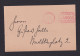 12.10.1923 - Freistempel Lübeck "400ooo" Auf Drucksachenkarte - Covers & Documents