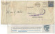 US Cover BY STEAMER Canc.N.Y. APR 19 1940 > Belgium Arrival Can. 18/12/40 Censored Redirected - Guerre 40-45 (Lettres & Documents)