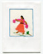 CARTES BRODEES (5 Ex.) - REALISEES PAR LES ENFANTS DU SOLEIL DE MADAGASCAR. - Embroidered