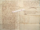 ● Généralité De Pau 1736 Pierre De Larrouy De Lasseube Marie De Laborde D'Escoubet Acte Manuscrit Cachet Basses Pyrénées - Gebührenstempel, Impoststempel