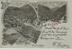 LITHO: Slovenia - Idria, Idrija Ponoči 1899 - Eslovenia