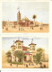 GF1575 - CHROMO EXPOSITION UNIVERSELLE DE 1889 - PAVILLONS - MONACO - ALGERIE - VILLE DE PARIS - BEAUX ARTS - Otros & Sin Clasificación