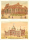 GF1573 - CHROMO EXPOSITION UNIVERSELLE DE 1889 - PAVILLONS - BRESIL - ARGENTINE - ANNAM TONKIN - PAVILLONS DIVERS - Other & Unclassified