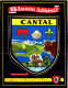 CPM 10X15. Blason Adhésif . CANTAL / Auvergne// 104 - Auvergne