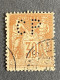 FRANCE C N° 80 Sage CP 332 Indice 3  Perforé Perforés Perfins Perfin !! - Other & Unclassified
