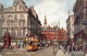 43039328 Glasgow Charing Cross Tram Art Colour Postcard Glasgow - Autres & Non Classés