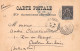 NOUVELLE-CALEDONIE - Case Indigène - Précurseur Voyagé 1903 (2 Scans) André Chavériat 1 Rue Au Change à Chalon-sur-Saône - Nouvelle Calédonie