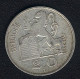 Belgien, 20 Francs 1950 Französisch, Silber - 20 Franc