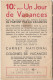 Delcampe - Germaine BOURET: Carnet National Des Colonies De Vacances - Lot De 10 Cartes 1938 - Bouret, Germaine