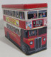 69795 Scatola Di Latta A Forma Di Bus Inglese - Walkers Scottish Biscuit - Dozen