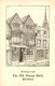 43000183 Salisbury Wiltshire Old George Hotel Drawing Kuenstlerkarte  - Sonstige & Ohne Zuordnung