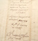 ● Généralité De Pau 1734 Anne De Laplacette - Menjoulet - Lasseube - Daugerot - Acte Manuscrit Cachet Basses Pyrénées - Cachets Généralité