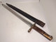 ANCIENNE BAIONNETTE A IDENTIFIER FOURREAU EN CUIR - Knives/Swords