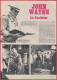 John Wayne Le Justicier. Cinéma. Western. Film. Reportage. 1970. - Historical Documents