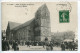 CPA Voyagé 1913 * FLERS Place De L'Eglise Saint Germain Sortie De Messe ( Très Animée ) Levasseur Editeur - Flers