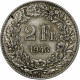 Suisse, 2 Francs, 1943, Bern, Argent, TTB, KM:21 - Autres & Non Classés