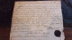 1710 CACHET NOIR CERTIFICAT DU GRENADIER DUCHEMIN REGIMENT DE PIEMONT / SIEGE DE DOUAI MAIN EMPORTEE ... - Documents