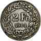 Monnaie, Suisse, 2 Francs, 1944, TTB, Argent, KM:21 - Sonstige & Ohne Zuordnung