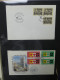 Delcampe - Schweden FDCs Ab 1966 Besammelt Im Ring Binder #LY667 - Andere & Zonder Classificatie