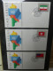 Delcampe - Vereinte Nationen New York FDCs Ab 1988 Besammelt Im Ring Binder #LY664 - Collections (with Albums)