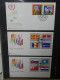 Delcampe - Vereinte Nationen New York FDCs Ab 1988 Besammelt Im Ring Binder #LY664 - Collections (en Albums)