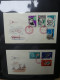 Delcampe - Motiv "Weltraum" FDC-Sammlung Meist 50er-60er Jahre Im Ring Binder #LY674 - Other & Unclassified