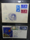 Delcampe - Motiv "Weltraum" FDC-Sammlung Meist 50er-60er Jahre Im Ring Binder #LY674 - Andere & Zonder Classificatie