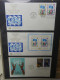 Delcampe - Vereinte Nationen New York FDCs Ab 1966 Besammelt Im Ring Binder #LY663 - Collections (with Albums)