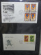 Delcampe - Vereinte Nationen New York FDCs Ab 1951 Besammelt Im Ring Binder #LY662 - Collections (en Albums)