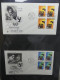 Delcampe - Vereinte Nationen New York FDCs Ab 1951 Besammelt Im Ring Binder #LY662 - Collections (with Albums)