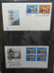 Delcampe - Vereinte Nationen New York FDCs Ab 1951 Besammelt Im Ring Binder #LY662 - Collections (en Albums)