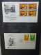 Delcampe - Vereinte Nationen New York FDCs Ab 1951 Besammelt Im Ring Binder #LY662 - Collections (en Albums)