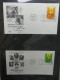 Delcampe - Vereinte Nationen New York FDCs Ab 1951 Besammelt Im Ring Binder #LY662 - Collections (with Albums)