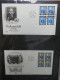 Delcampe - Vereinte Nationen New York FDCs Ab 1951 Besammelt Im Ring Binder #LY662 - Collections (with Albums)