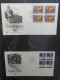 Delcampe - Vereinte Nationen New York FDCs Ab 1951 Besammelt Im Ring Binder #LY662 - Collections (with Albums)